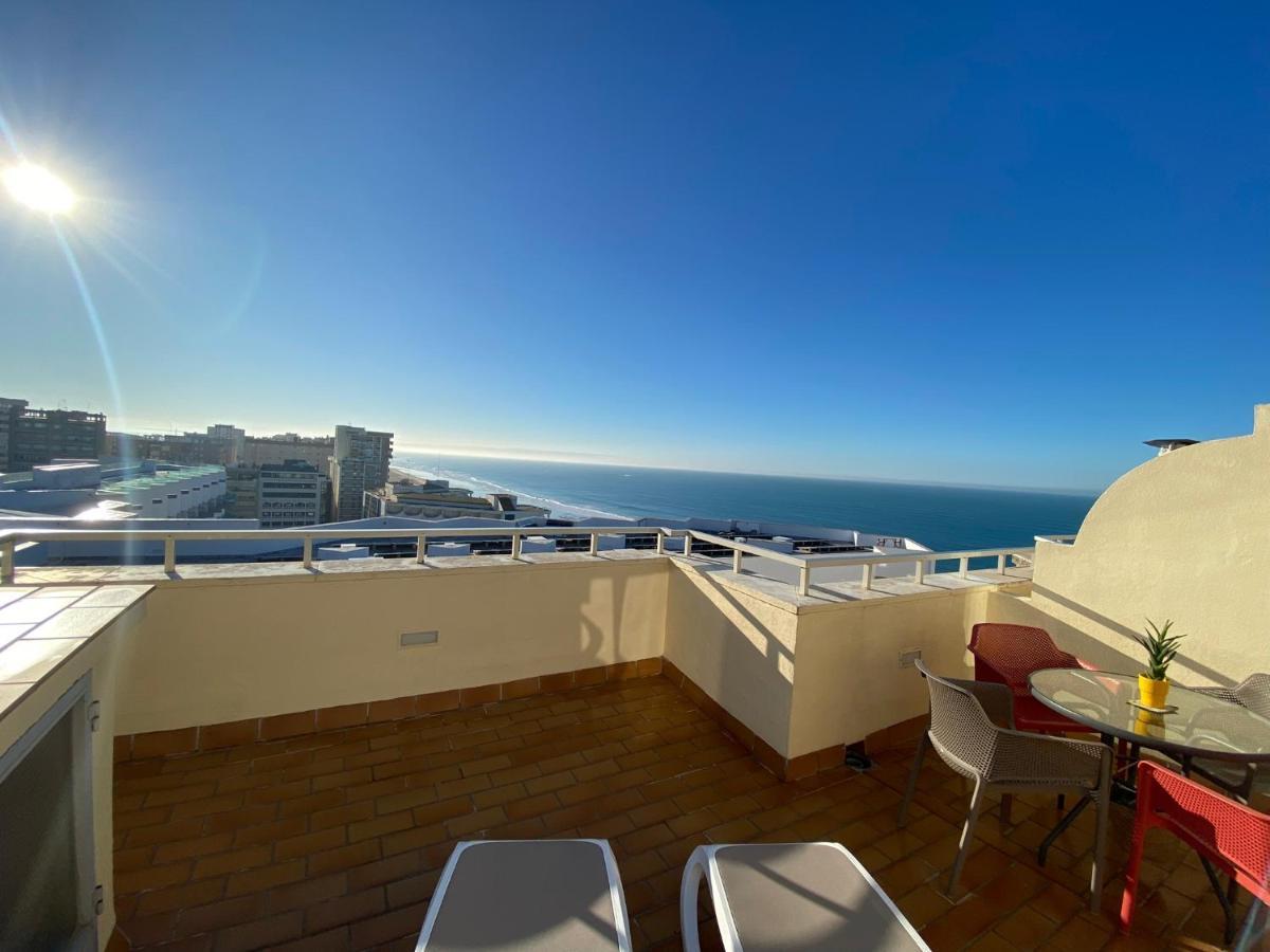 Atico Apartamento Loft Playa Victoria Cadiz Cádis Exterior foto